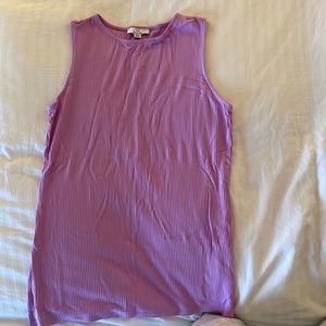 PURPLE/PINK XS HALSTON TEE